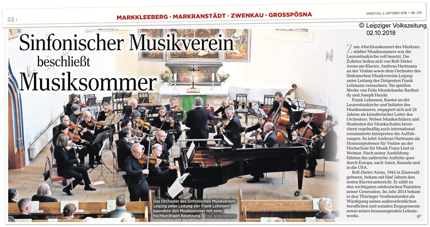 Kritik Abschlusskonzert