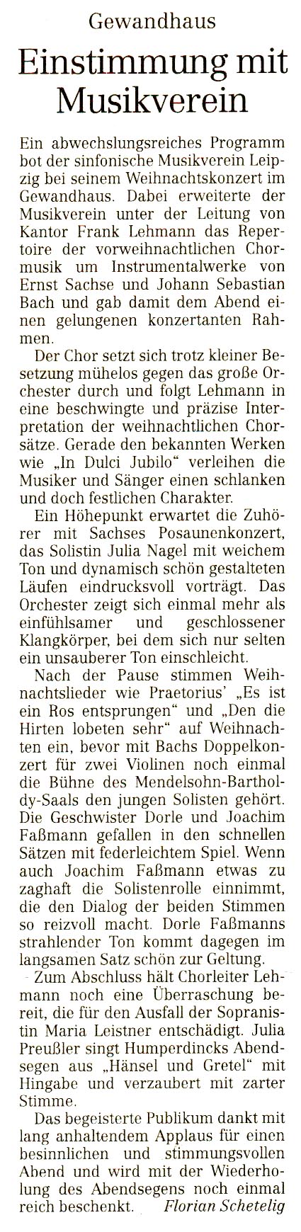 Pressekritik 2007