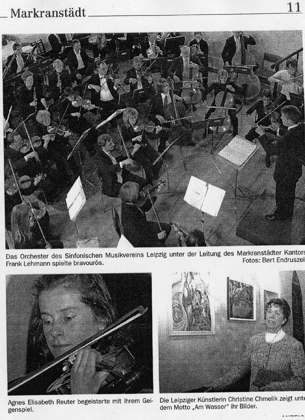 Eröffnungskonzert zum Markranstädter Musiksommer 2005